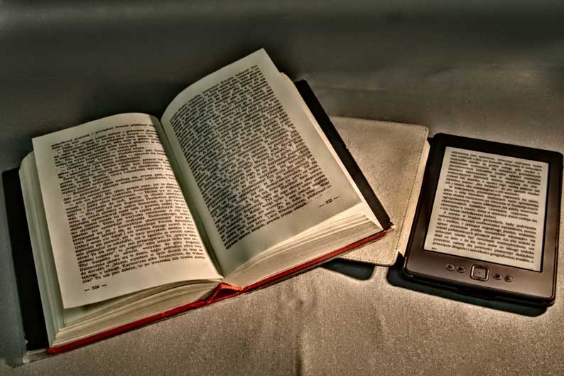 ebook and traditional book