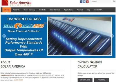 Press Release for Solar America Solutions