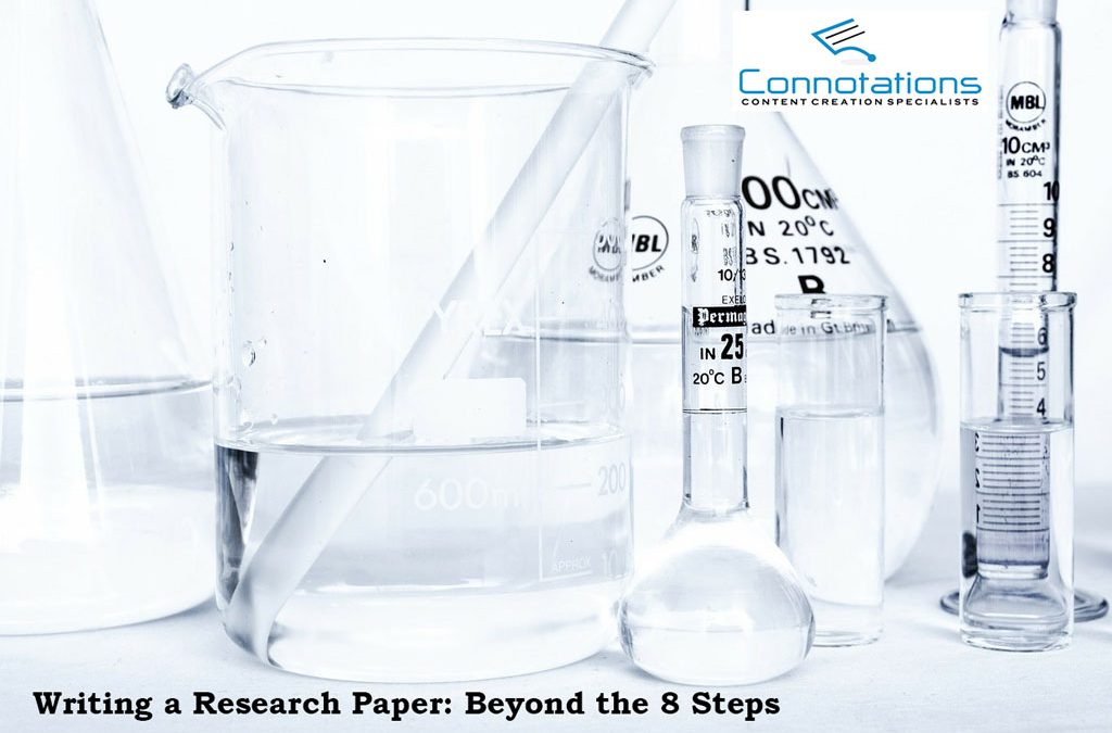 Writing a Research Paper: Beyond the 8 Steps